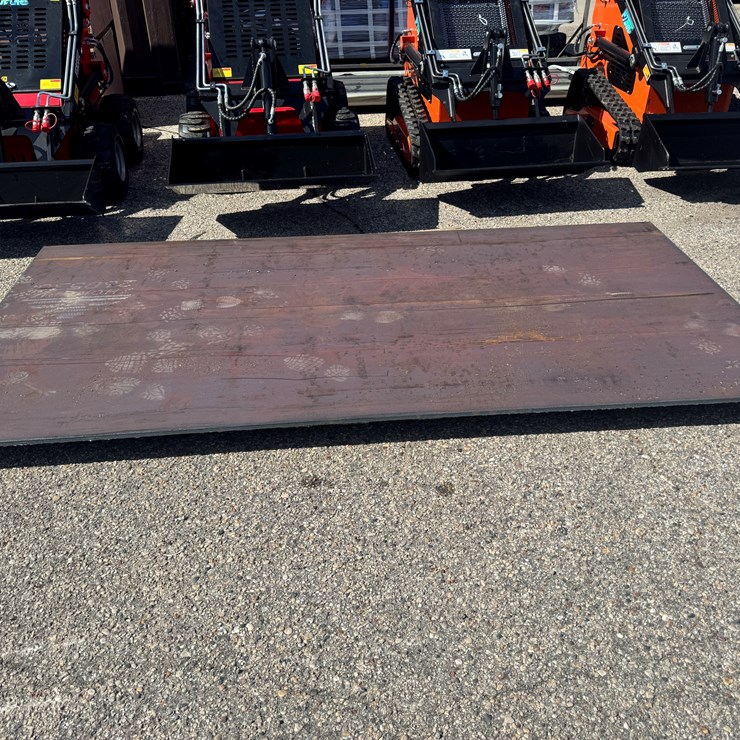 5ft x 10ft (0.75 in Thick) Steel Plate