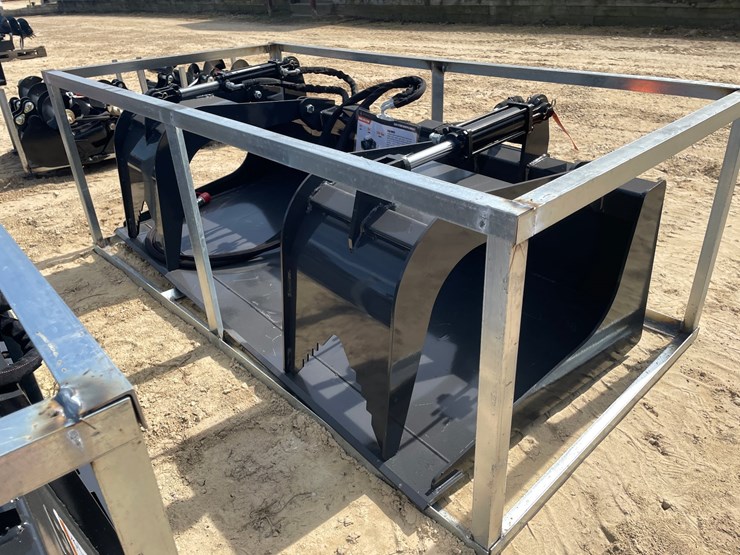 #2027-•-wolverine-skid-steer-grapple-bucket-attachment-image-3