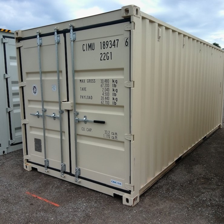 8'X20' SHIPPING CONTAINER