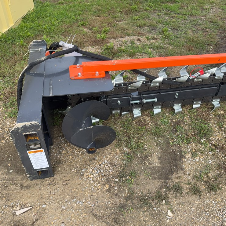 Unused 2026 Skid Steer Trencher Attachment