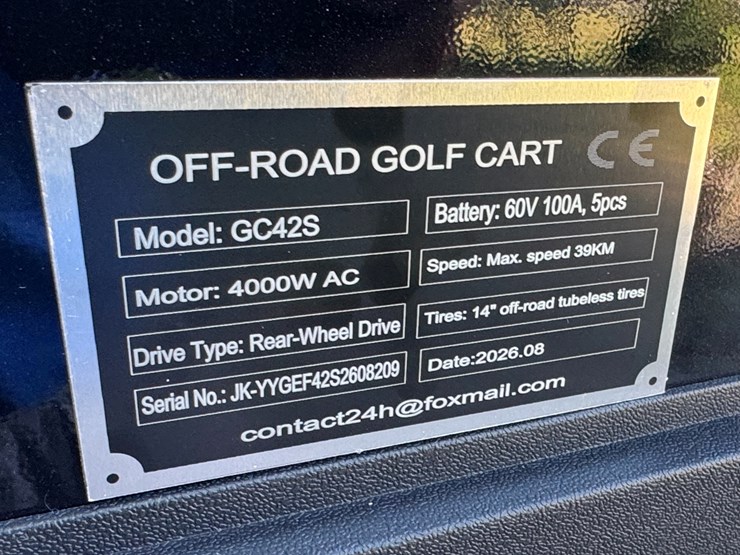 sl-gc42s-off-road-golf-cart-...-you-are-bidding-on-the-middle-black-cart-image-3