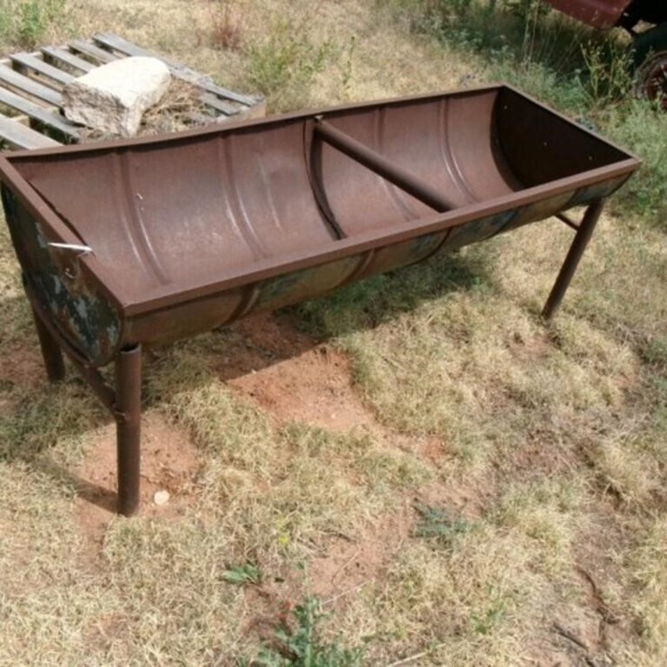 Feed Trough, 6' Steel