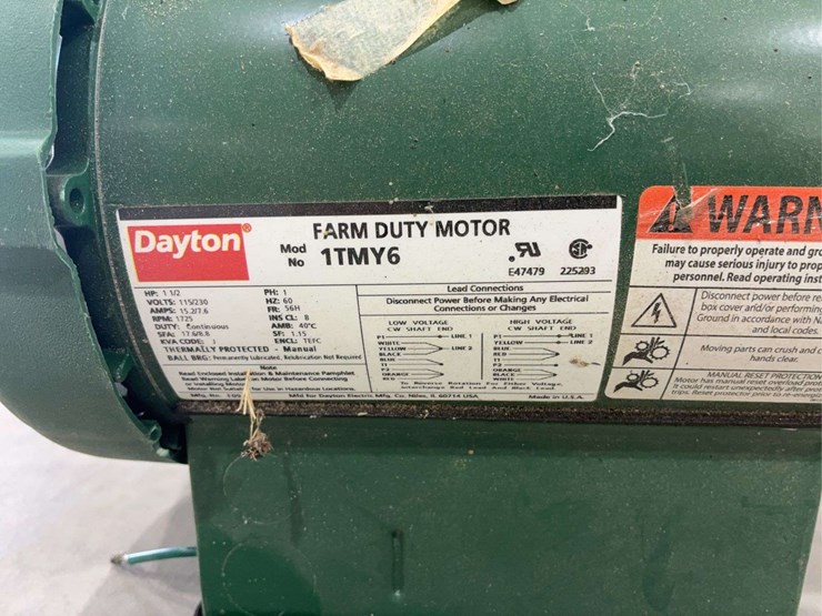 *new*-dayton-electric-motor-1tmy6-farm-duty-1.5,-single-phase-image-8