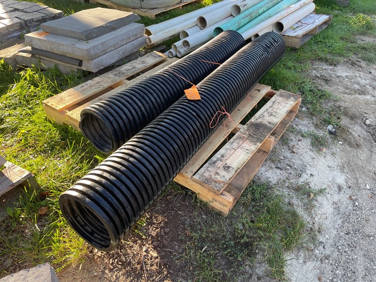 #3182-•-(2)-pallets-of-pvc-and-culvert-pieces-image-3