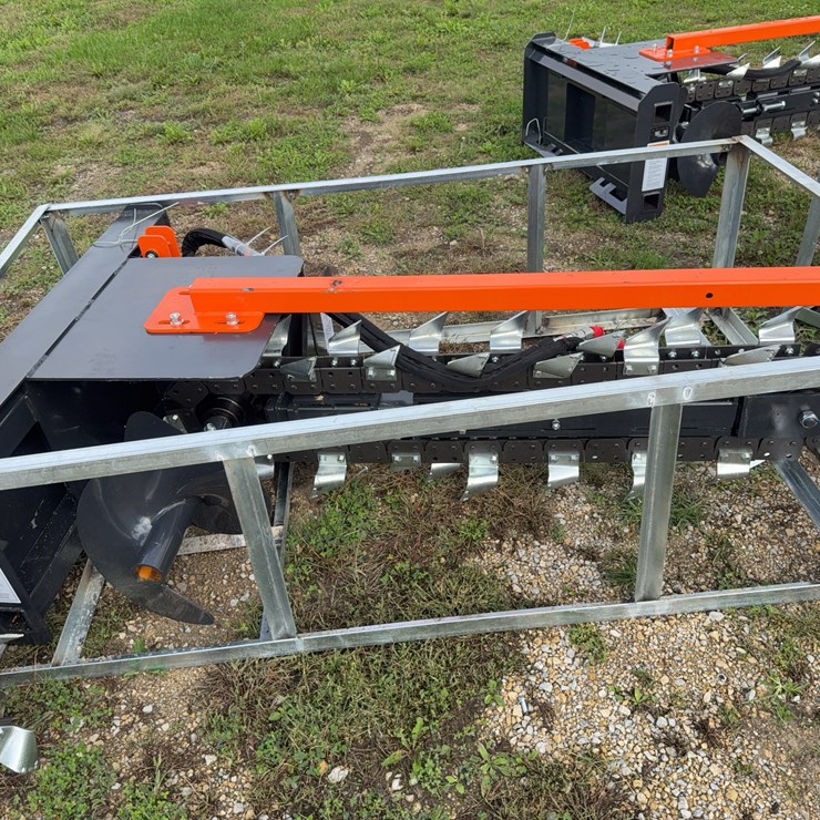 Unused 2026 Skid Steer Trencher Attachment