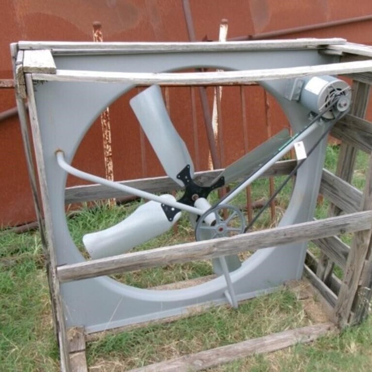 Exhaust Fan, 54" x 54" w/1hp motor