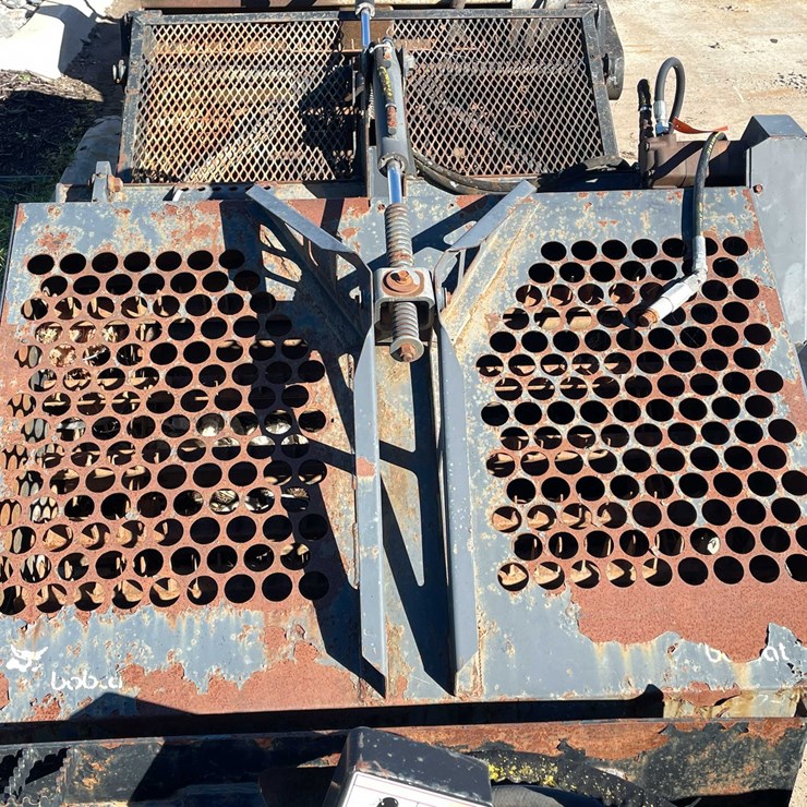 #1809 • Bobcat 60" Power Landscape Rake Attachment