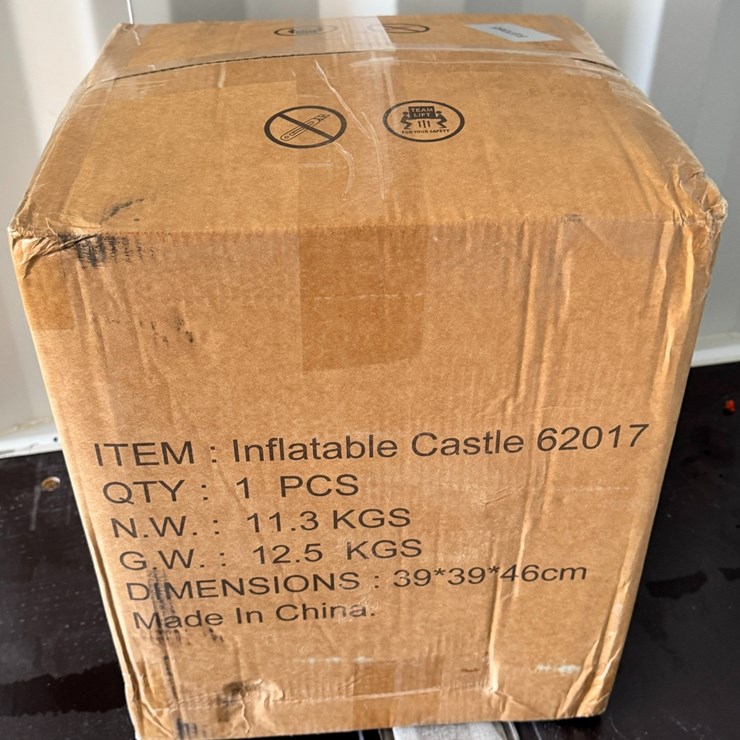 BOUNCY CASTLE ... Inflatable Motor: 350W, Material: 420D+840D PVC Fabric