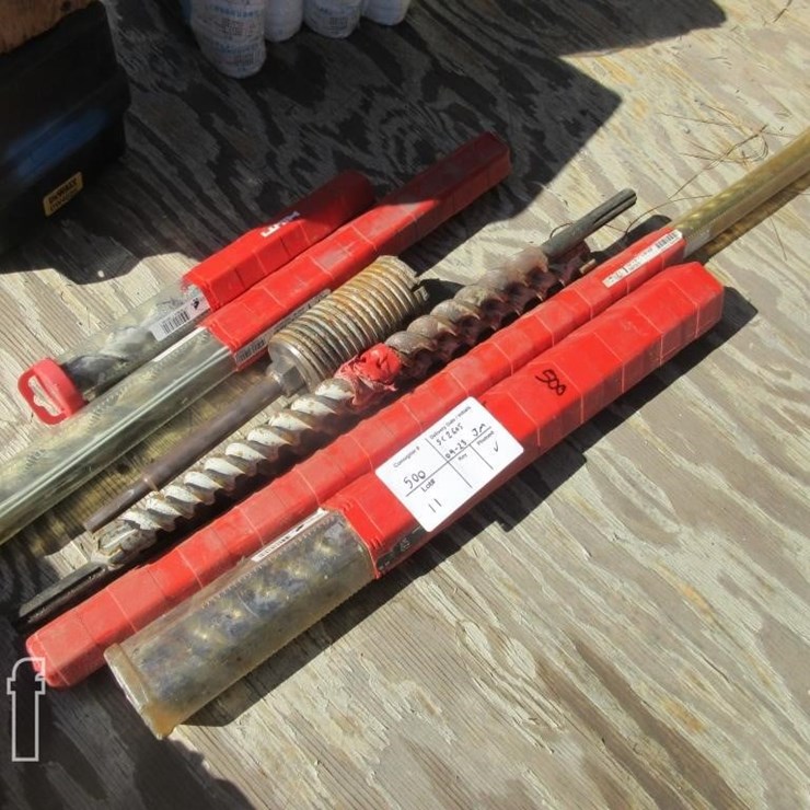 (6) ASSORTED DRILL BITS