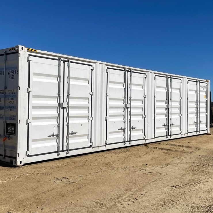 #501 • One Time Use 40' High Cube Multi Door Container