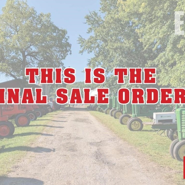 THIS IS THE FINAL SALE ORDER!