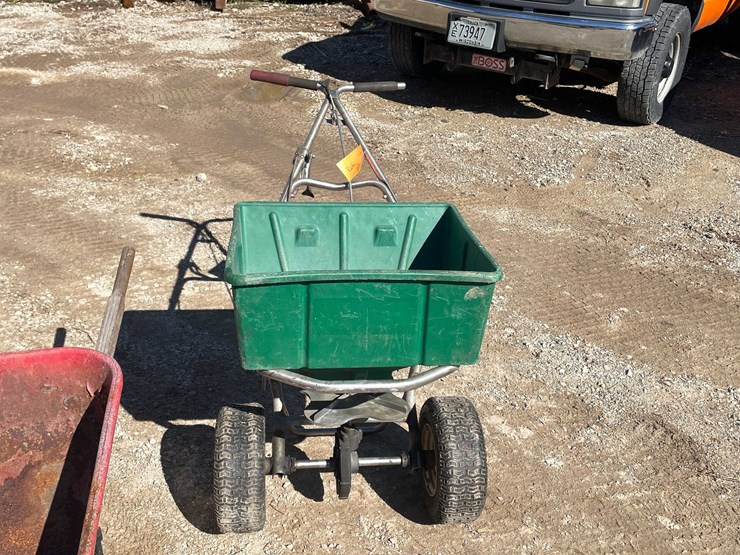 #1843-•-poly-seed-spreader-and-yardworks-metal-wheelbarrow-image-8