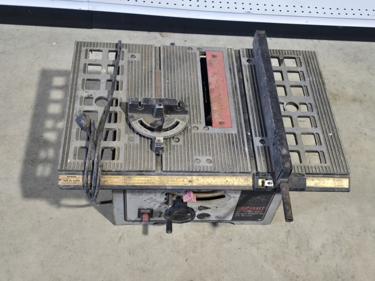 shopcraft-10"-table-saw-image-1