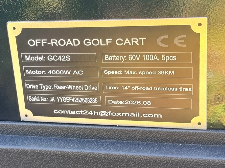 sl-gc42s-off-road-golf-cart-...-you-are-bidding-on-the-middle-black-cart-image-3