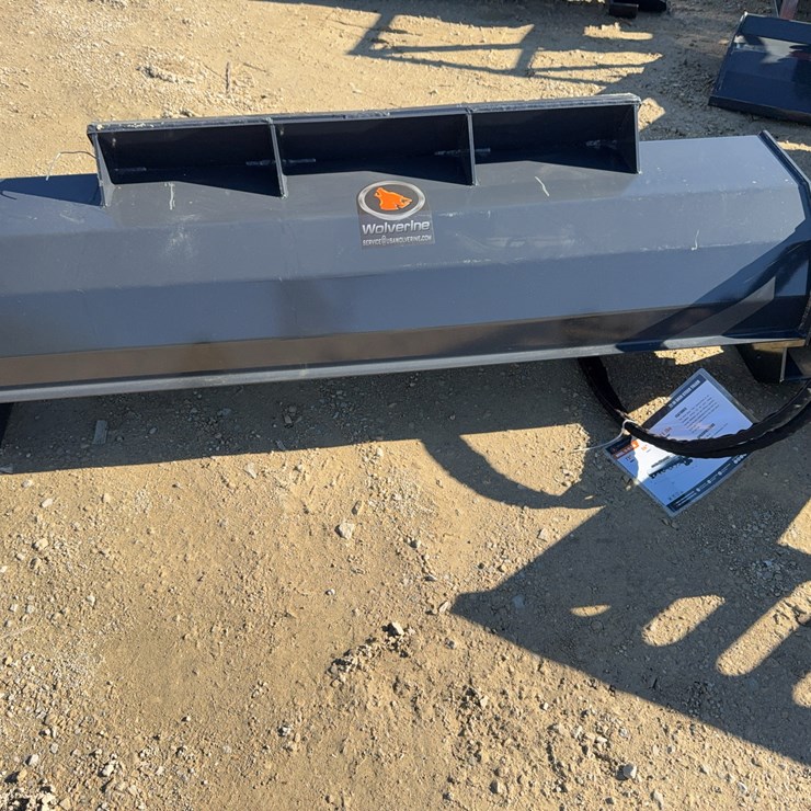 Unused 2026 Skid Steer Hydraulic Rotary Tiller Attachment