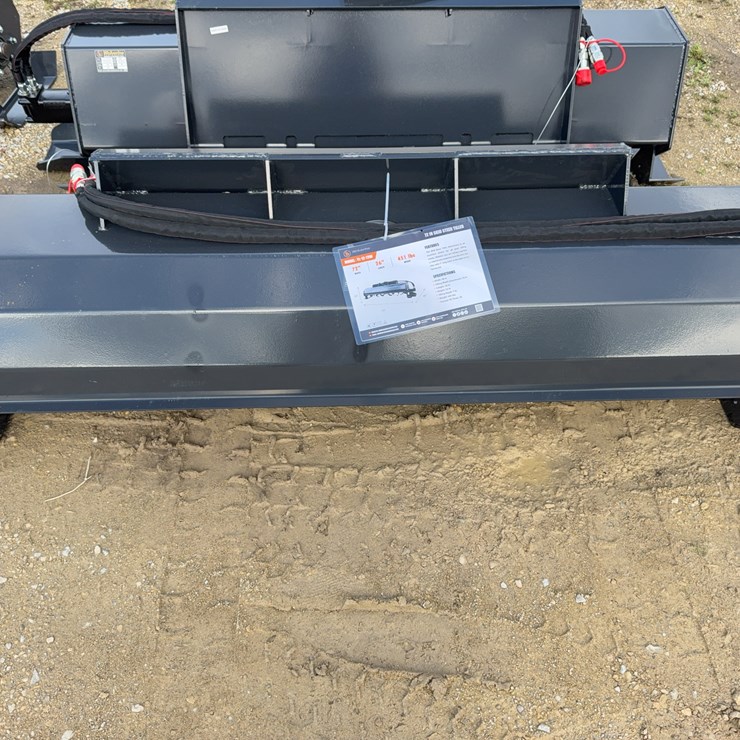 Unused 2026 Skid Steer Hydraulic Rotary Tiller Attachment