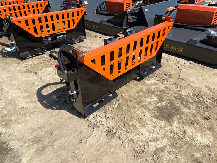 #2003-•-wolverine-skid-steer-pallet-fork-hydraulic-adjustable-attachment-image-4