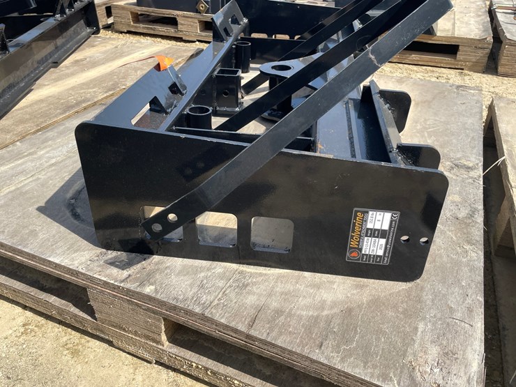 #2032-•-wolverine-skid-steer-pallet-fork-frame-attachment-image-9