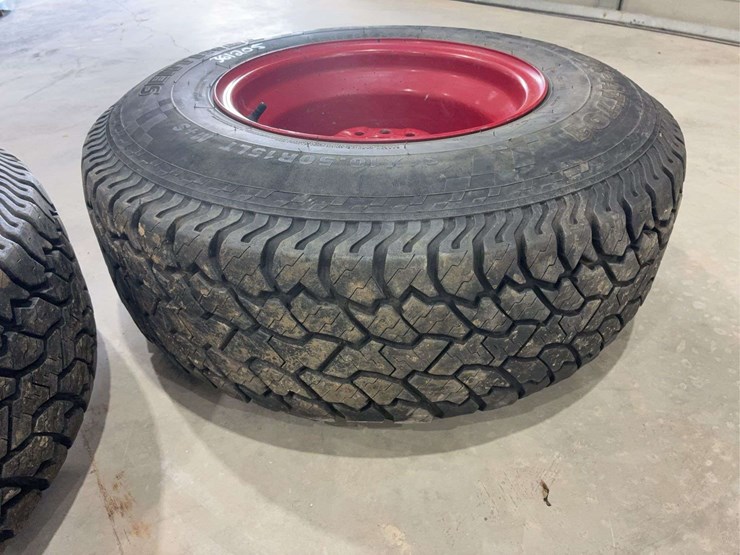 (2)-sentinel-31x10.50r15lt-implement-tires-on-6-hole-rims-image-4