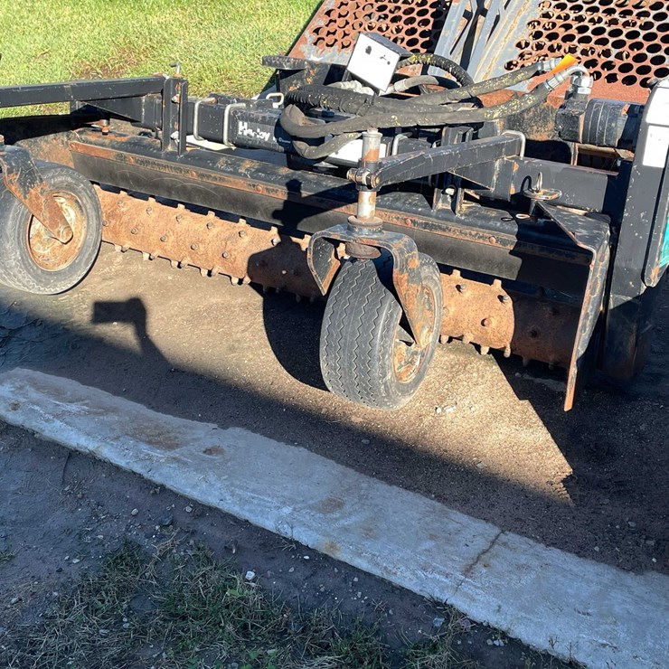 #1808 • Harley 72" Power Box Rake Attachment
