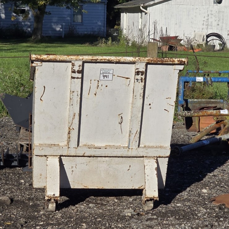 Homemade Quick Attach Dump Hopper