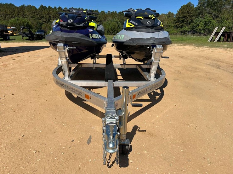 2019-sea-doo-gtr-x-230-&-2021-sea-doo-rxt-x-300-w/-2026-magic-tilt-dual-pwc-trailer-image-5