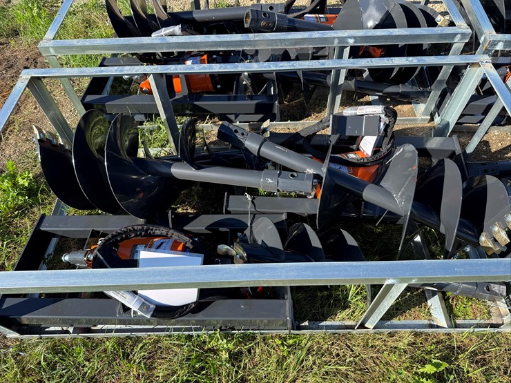 unused-2026-skid-steer-auger-drive-&-bit-attachment-...-you-are-bidding-on-two-rods-&-one-driver-image-2