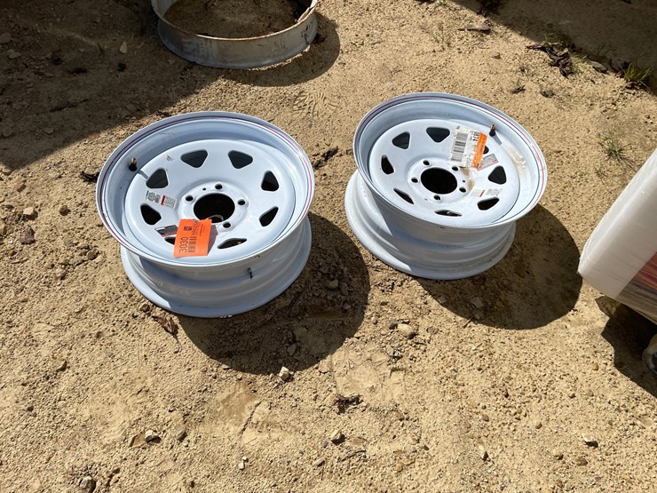 #3030-•-(2)-new-15"-trailer-rims-image-1