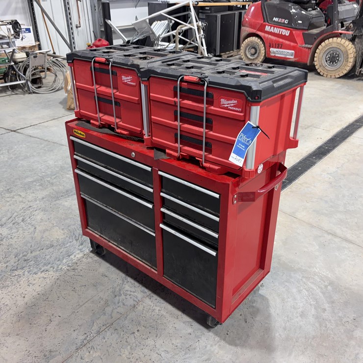 Craftsman Tool Box with Milwaukee Packouts