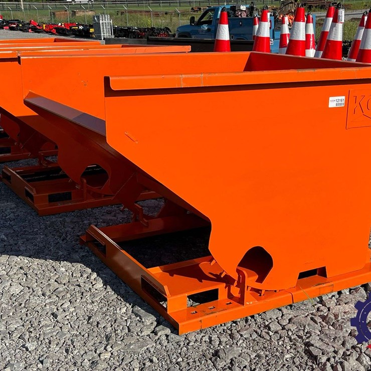 2.0 CY. Self Dumping Hopper With Fork Pockets