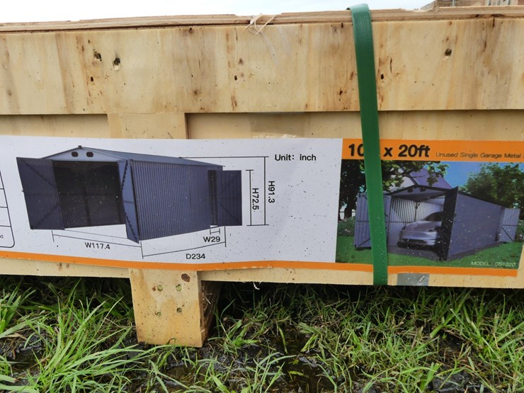 10'x20'-single-garage-metal-shed-image-2