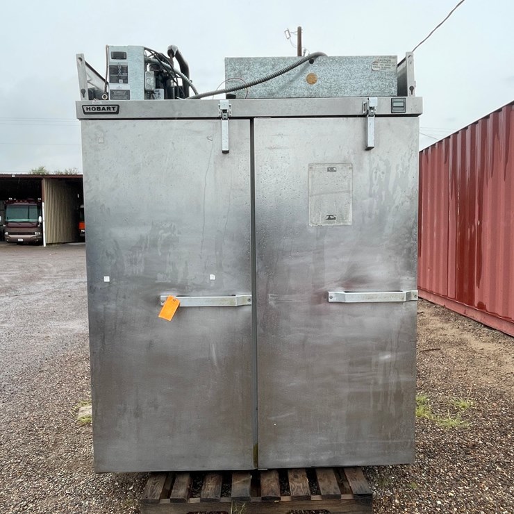 #4674 • Hobart Commercial Freezer and Fridge