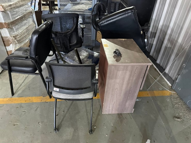 #46822-•-lot-of-chairs-&-shelf-inv#46822-image-1