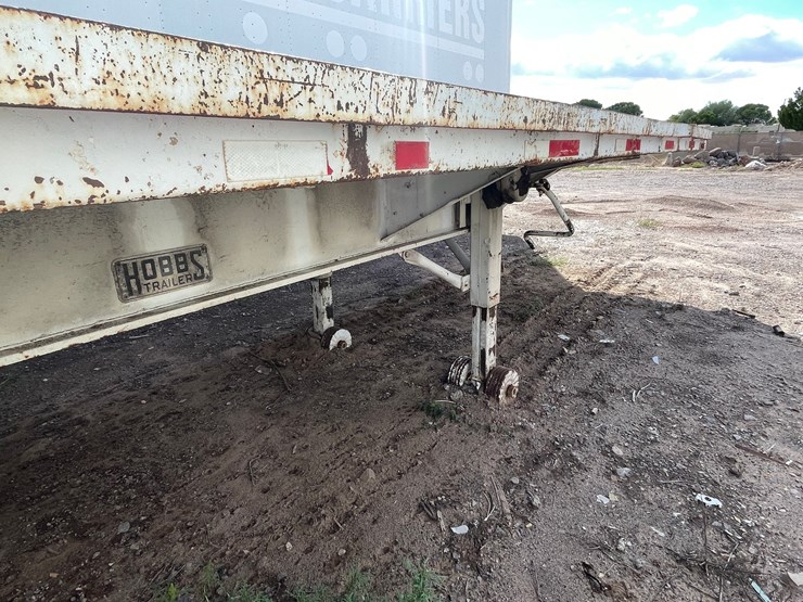 #2770-•-1966-hobbs-flatbed-trailer-(has-nm-title)(offsite-at-nmsu)-image-11