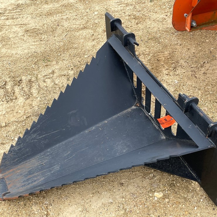 #3049 • Skid Steer Stump Digger Attachment