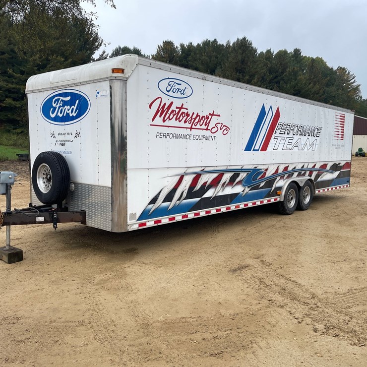 #111 • 1997 Pace 30' Enclosed Trailer (Has WI Title)