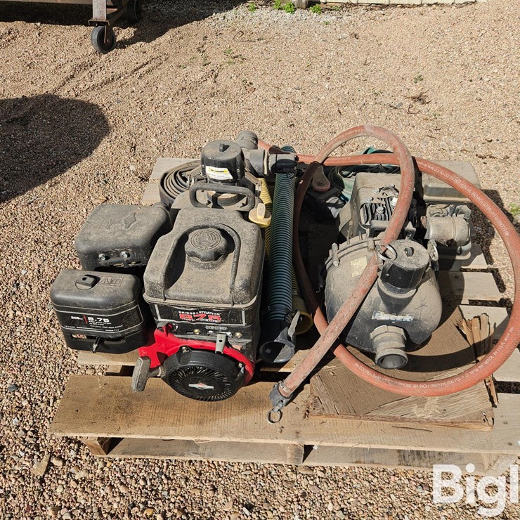 Portable Gas Engines W/Liquid Pumps
