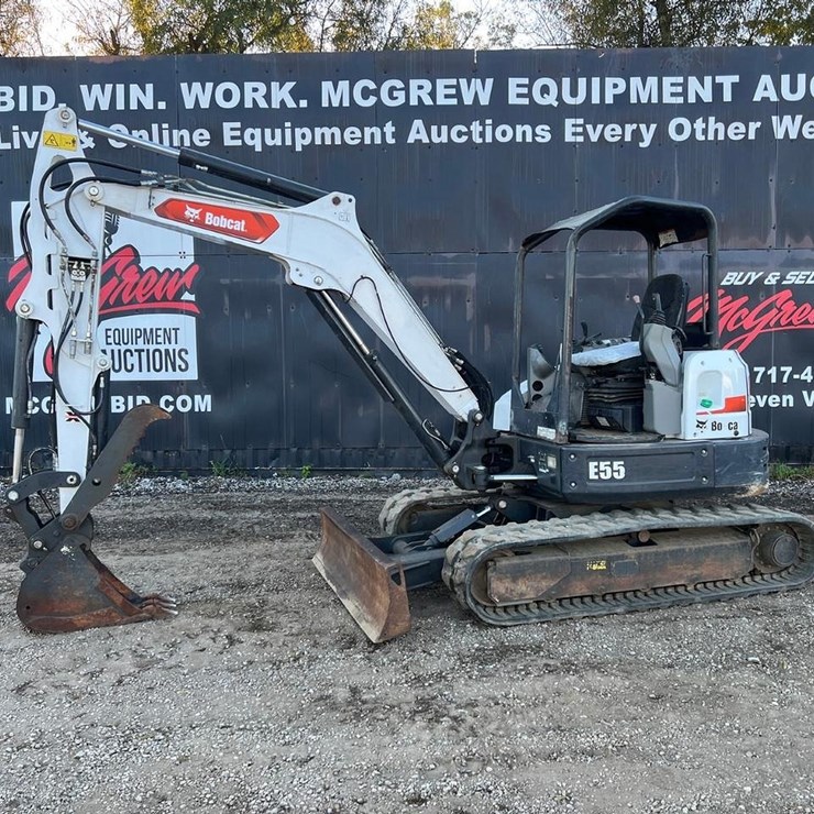 2019 BOBCAT E55