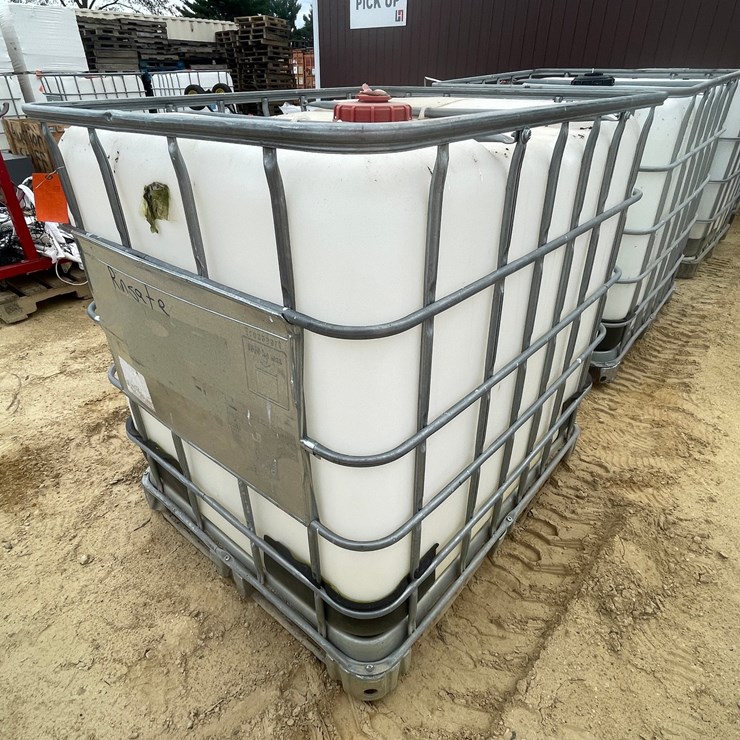 #3040 • Caged Poly Water Totes