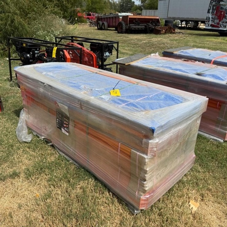 NEW IN CRATE (6) Metal Shelving Units