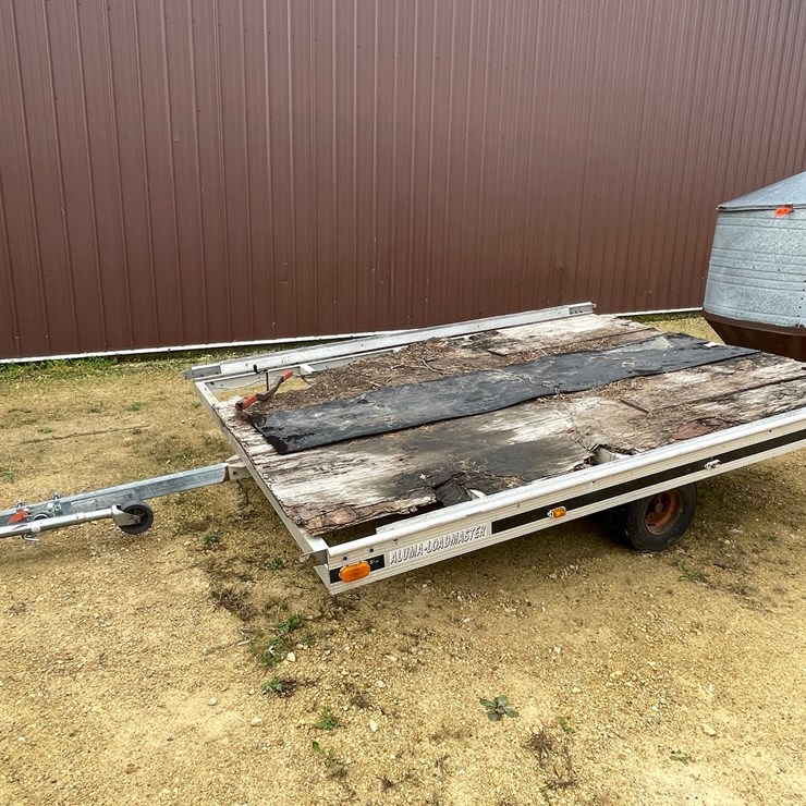 #3045 • Aluma Load Master 2-Place Snowmobile Trailer