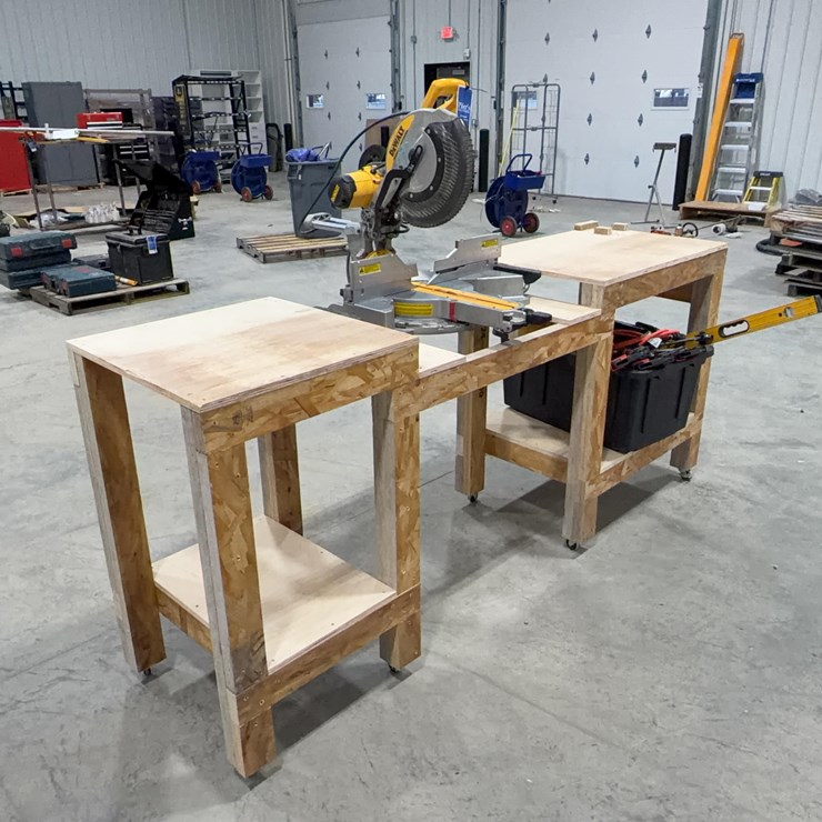 Dewalt Miter Saw with Table