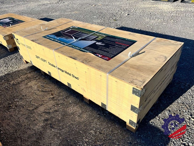 23ftx22ft-double-garage-metal-shed-2026-k2223g-unused-image-4
