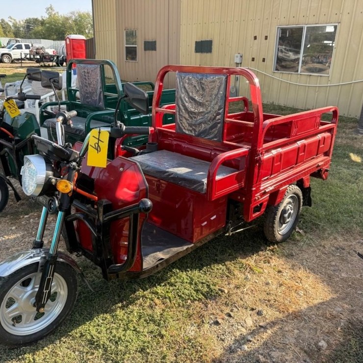 NEW Three-Wheel Electric Dump Cart