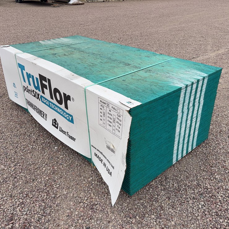 Bundle of West Fraser T&G OSB TruFloor