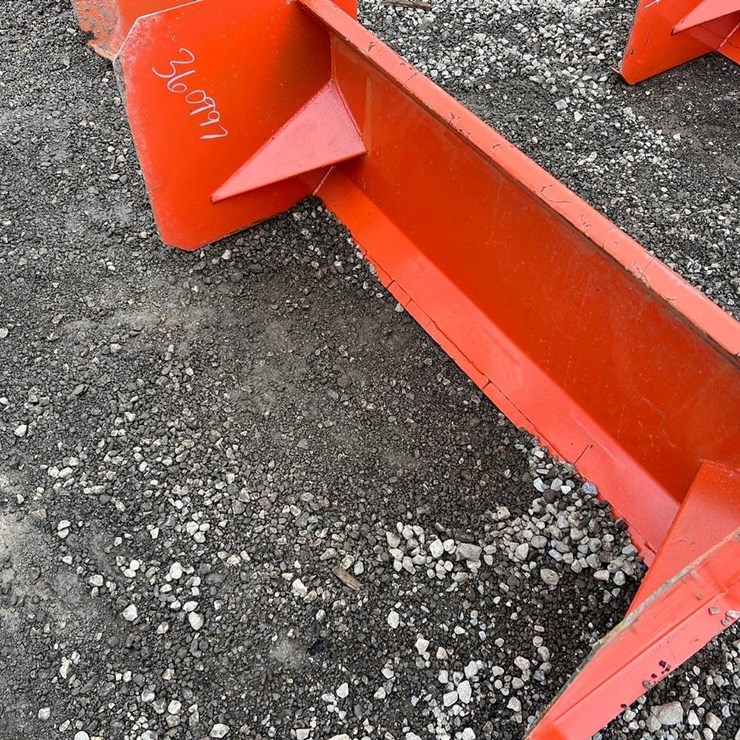 KC 48” Mini Skid Steer Snow Pusher