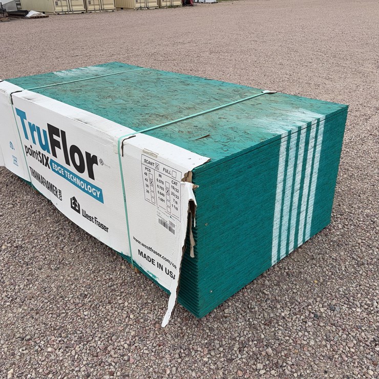 Bundle of West Fraser T&G OSB TruFloor