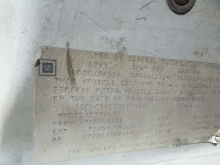 #2773-•-1991-chevrolet-stake-truck-(has-nm-title)(offsite-at-nmsu)-image-15
