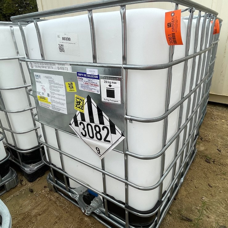 #3061 • Caged Poly Water Totes