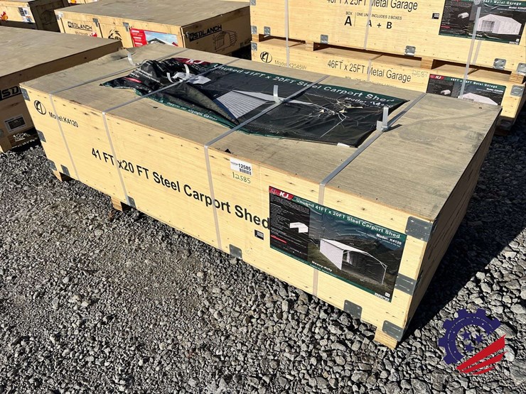 41ft-x-20ft-steel-carport-shed-2026-k4120-unused-image-1